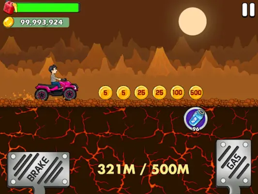 Hill Land Racing android App screenshot 0