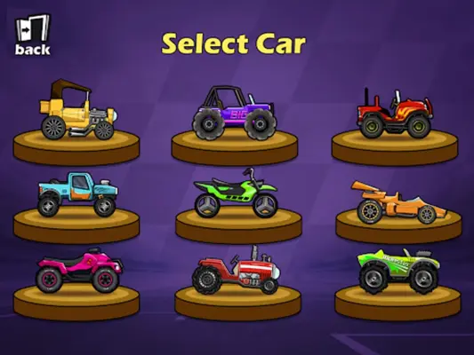 Hill Land Racing android App screenshot 3